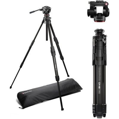 Manfrotto 500X with ONE Hybrid Tripod